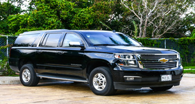 Homer NY Taxi Service SUV for 20 to 30 passengers, ideal for group travel, airport transfers, and special events